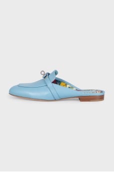 Oz leather mules