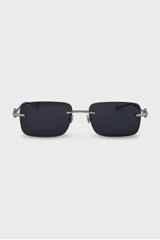 Men's sunglasses with black lenses