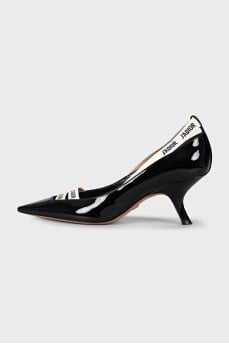 Shoes with signature J'adior inserts