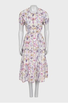 Приталенное платье by Flora Obscura x J.Crew с биркой