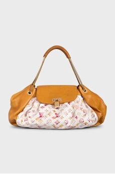 Винтажный тоут Jamais из канвы by Louis Vuitton x Richard Prince
