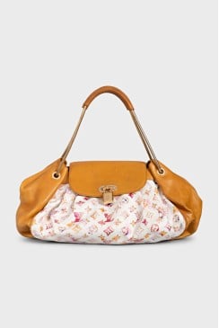 Винтажный тоут Jamais из канвы by Louis Vuitton x Richard Prince