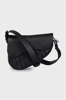 Кросс-боди Saddle черного цвета