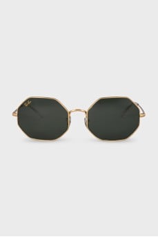 Octagonal frame sunglasses
