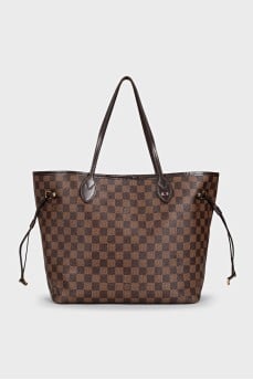 Тоут коричневого цвета Neverfull