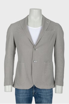 Men's slit blazer