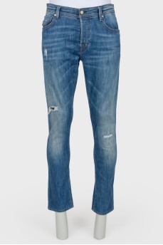 Men's blue jeans