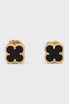 Sweet Alhambra gold earrings