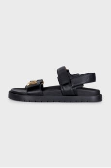 LV Sunset Black Sandals