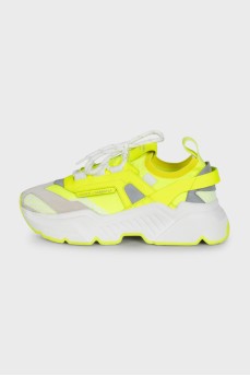 Daymaster Light Green Combo Sneakers