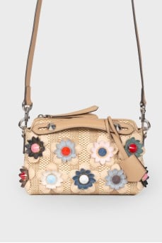 Flower application handbag