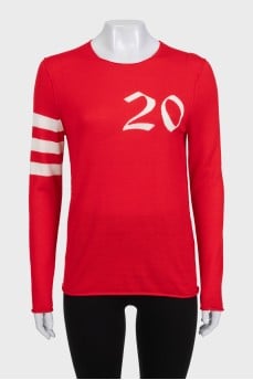 Thin merino wool jumper