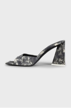 Devon Gray Mules