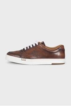 Playtime men's leather sneakers