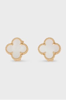 Серьги Vintage Alhambra из желтого золота 