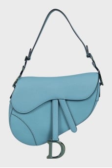 Сумка Saddle из зернистой кожи 