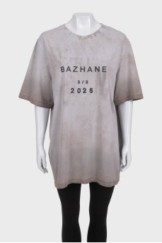 Oversized T-shirt with print