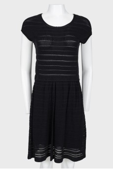 Black dress with tag