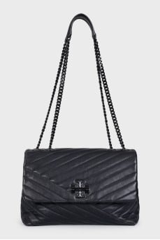 Black leather Kira bag