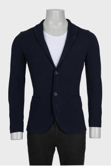 Men's jacket with patch pockets