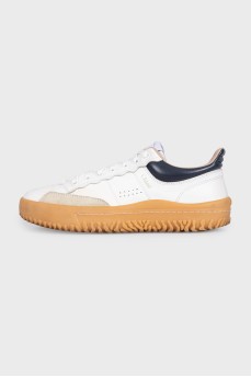 White leather Franckie sneakers