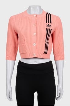 Укороченный кардиган by Gucci x Adidas с биркой