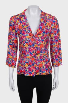 Bright printed jacket