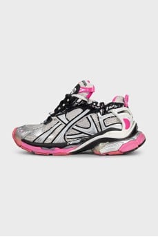 Комбинированные розовые кроссовки Runner