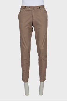Men's brown trousers