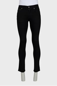 Men's black slim fit jeans