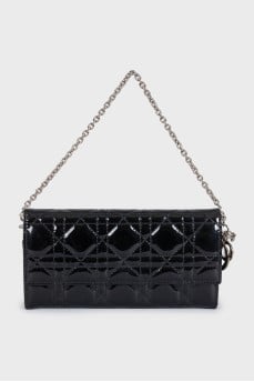 Черный клатч Lady Dior