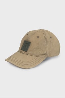 Green cap with logo