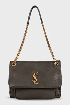 Niki brown leather bag