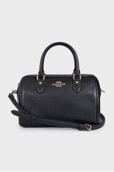 Rowan Black Leather Bag