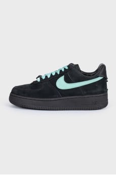 Замшевые кроссовки Air Force 1 Low by Nike x Tiffany & Co.
