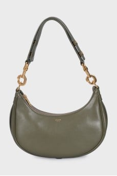 Ava green leather bag