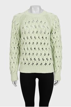 Light green sweater