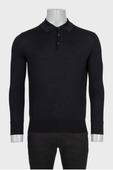 Men's jumper made of cashmere, wool and silk