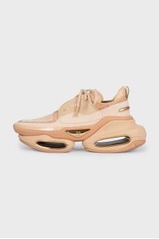 Beige B-Bold sneakers