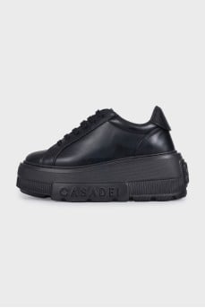 Nexus leather sneakers