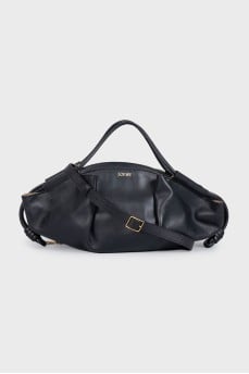 Black leather Paseo bag