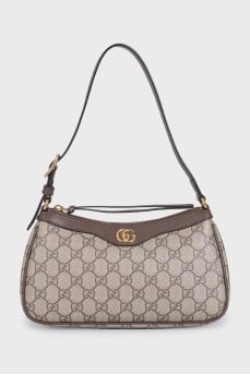 Ophidia canvas bag with signature print