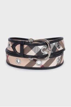 Canvas belt