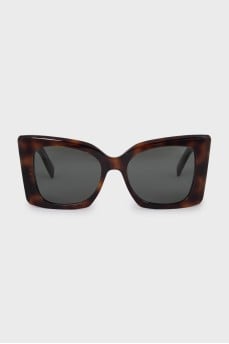 Grand brown sunglasses with print