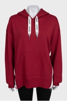 Red hoodie