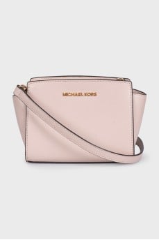 Pink leather Selma bag