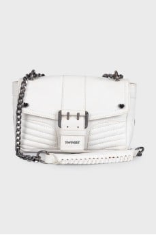 White leather Rebel bag