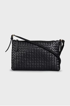 Black leather Piccolo bag