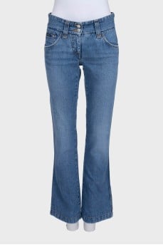 Сині джинси boot cut fit