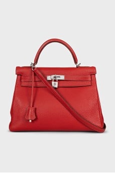 Червоний сетчел Kelly 32